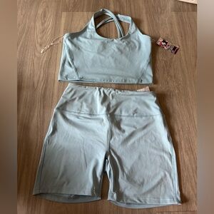 Light Blue Activewear Set
